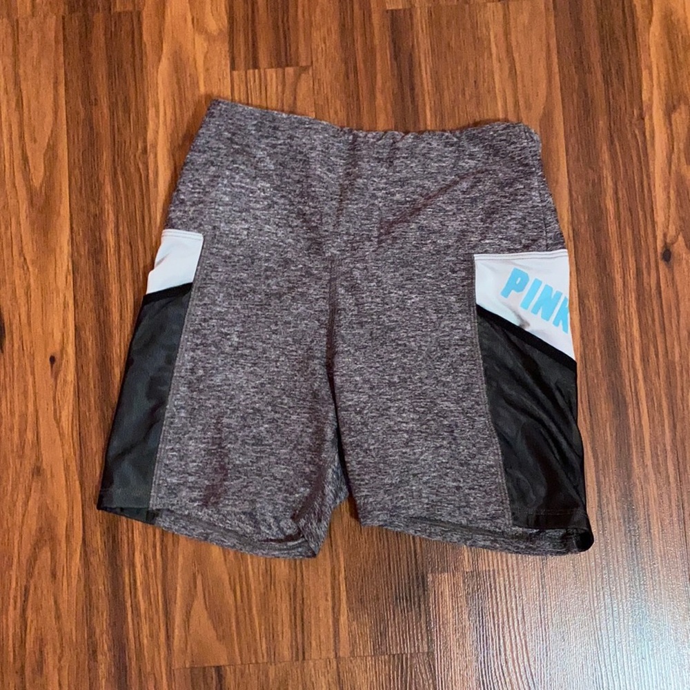 Pink Victoria Secret athletic shorts
